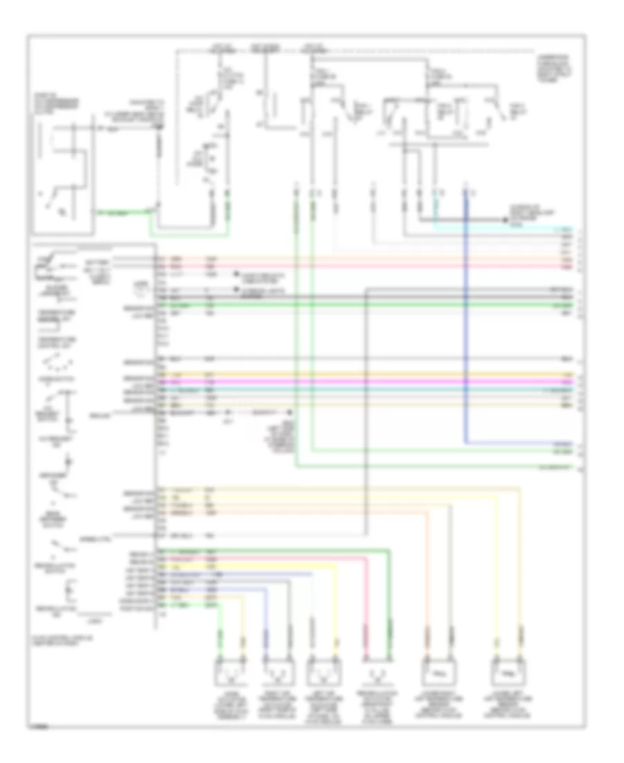 3 6L VIN 7 Automatic A C Wiring Diagram 1 of 2 for Buick LaCrosse CX 2008