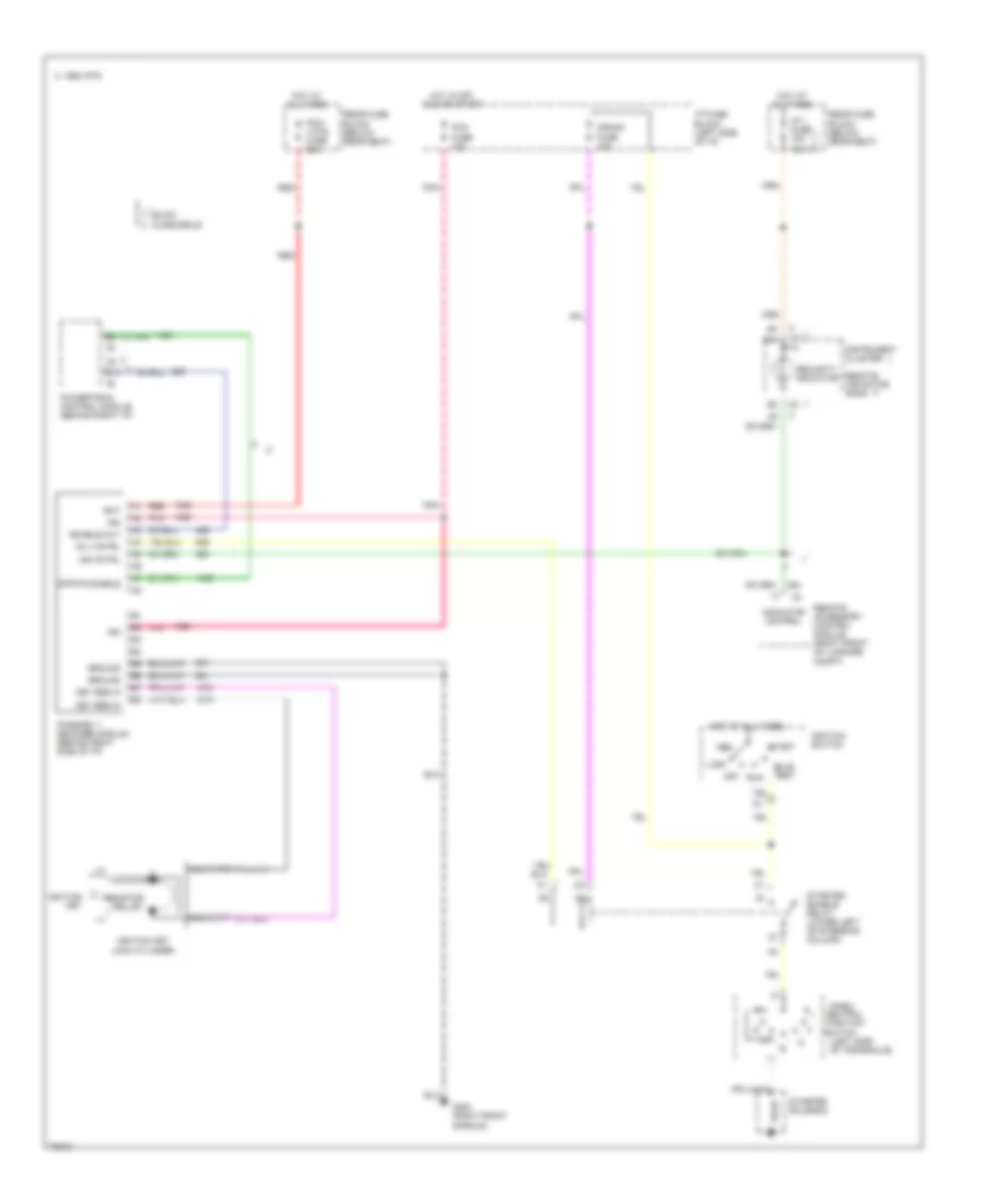 Pass-Key Wiring Diagram for Buick Riviera 1995