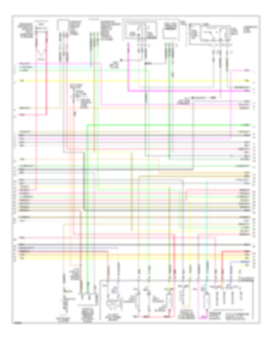 3 4L VIN E Engine Performance Wiring Diagrams 2 of 4 for Buick Rendezvous CXL 2002