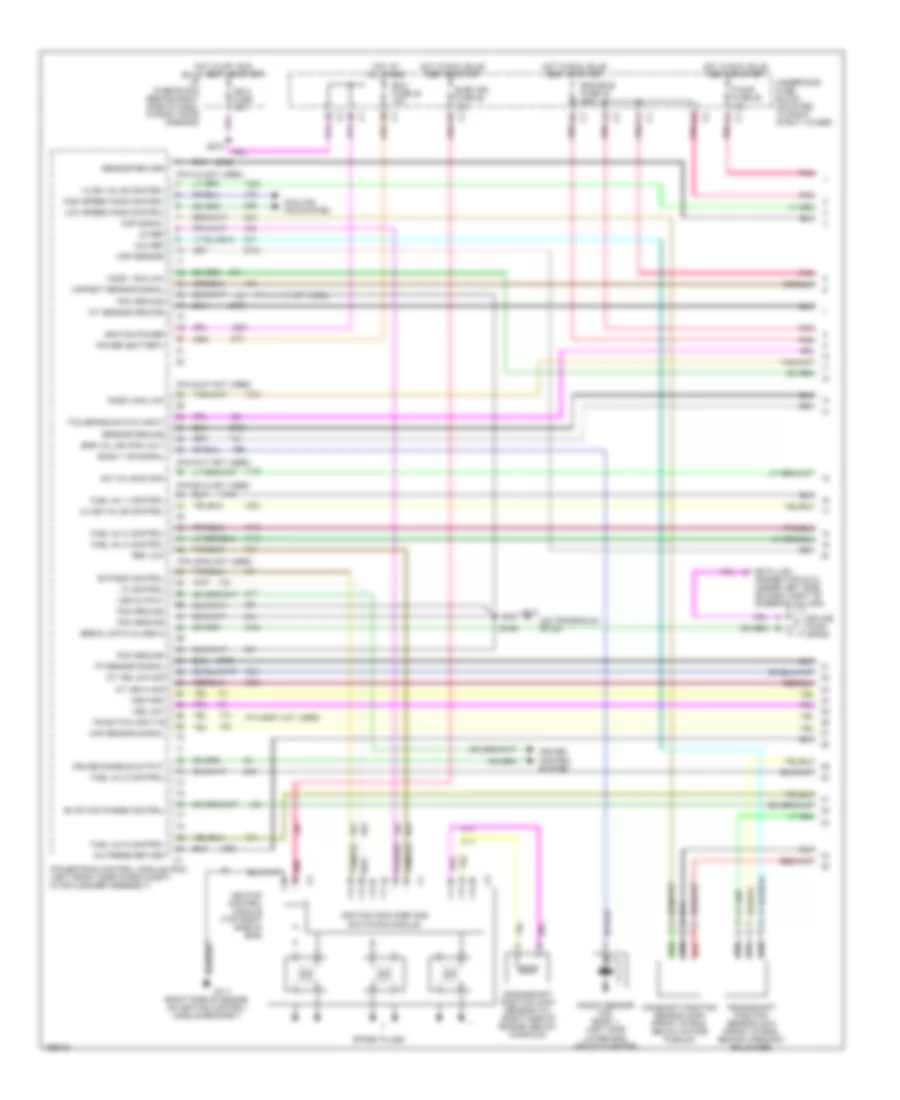 3 1L VIN J Engine Performance Wiring Diagram 1 of 4 for Buick Century 2003