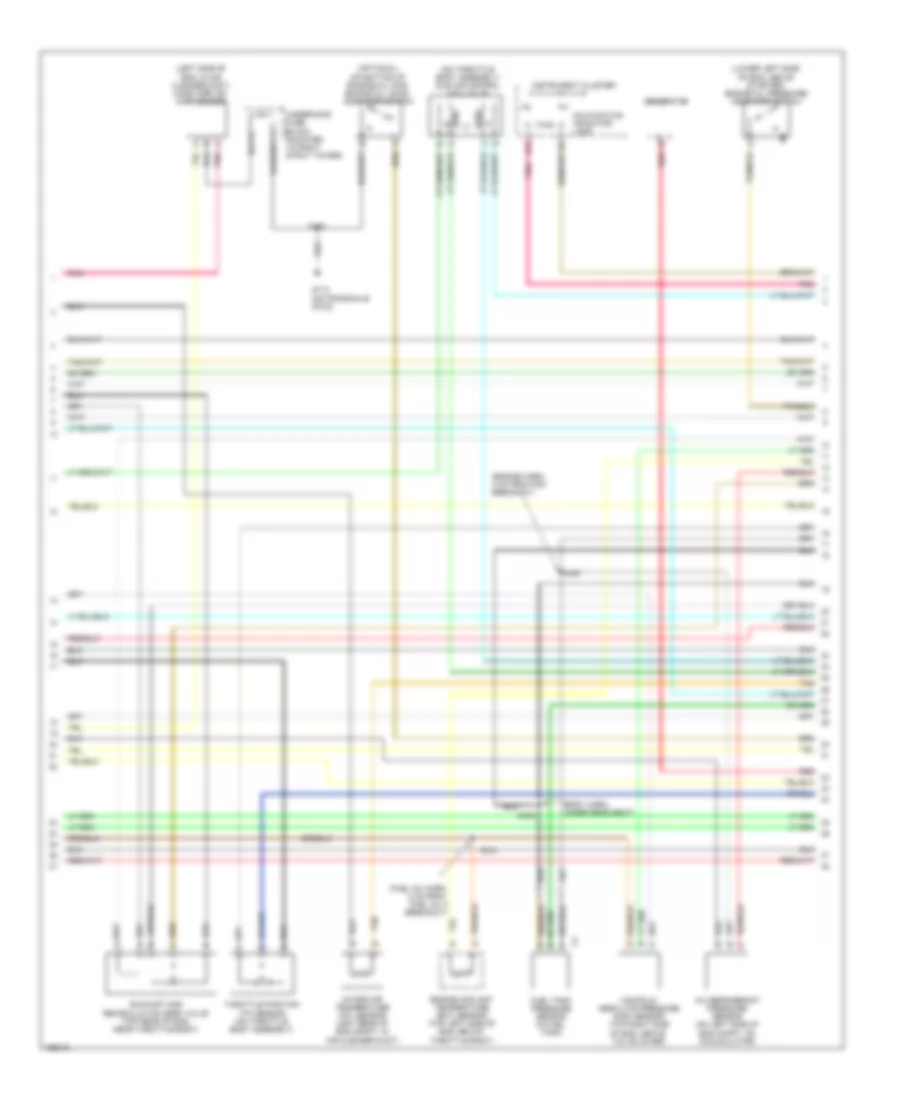 3 1L VIN J Engine Performance Wiring Diagram 3 of 4 for Buick Century Custom 2003