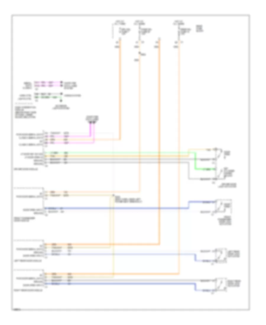 Forced Entry Wiring Diagram for Buick LeSabre Custom 2003