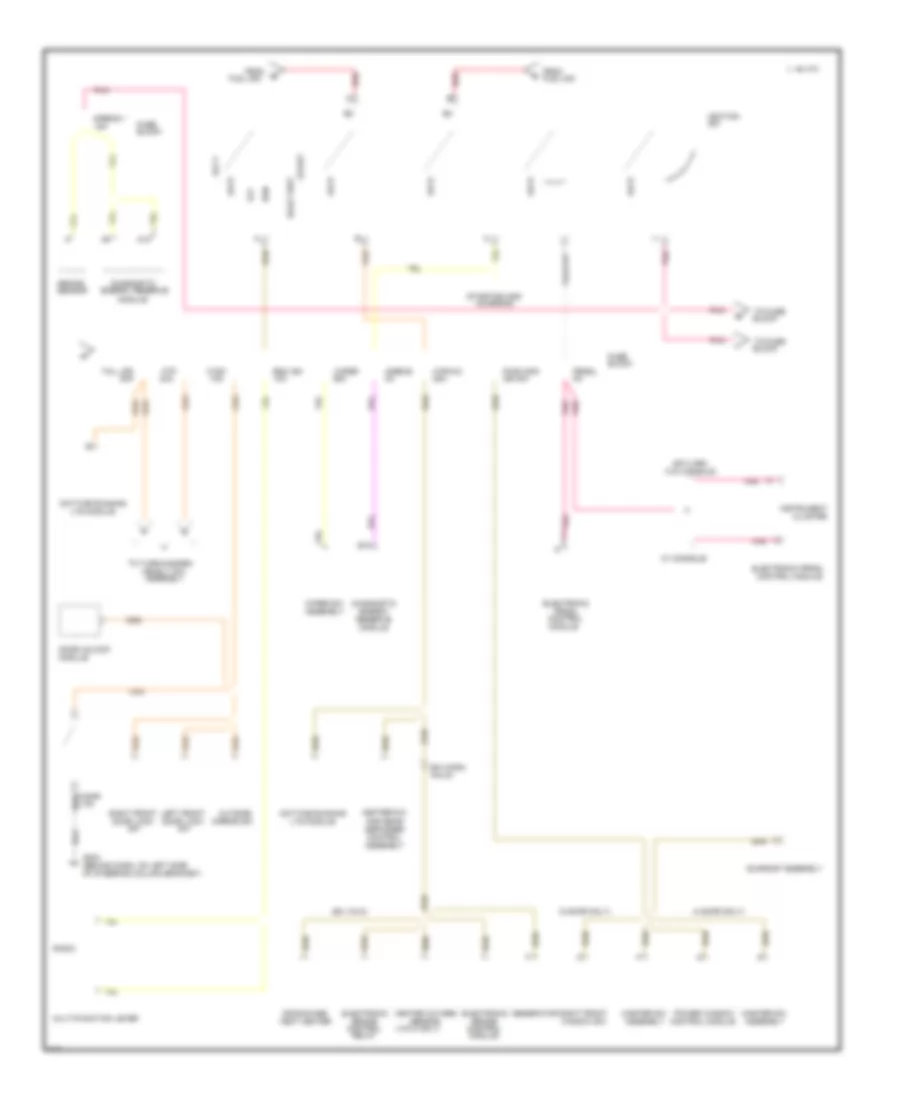 Power Distribution Wiring Diagram 2 of 3 for Buick Skylark Limited 1995