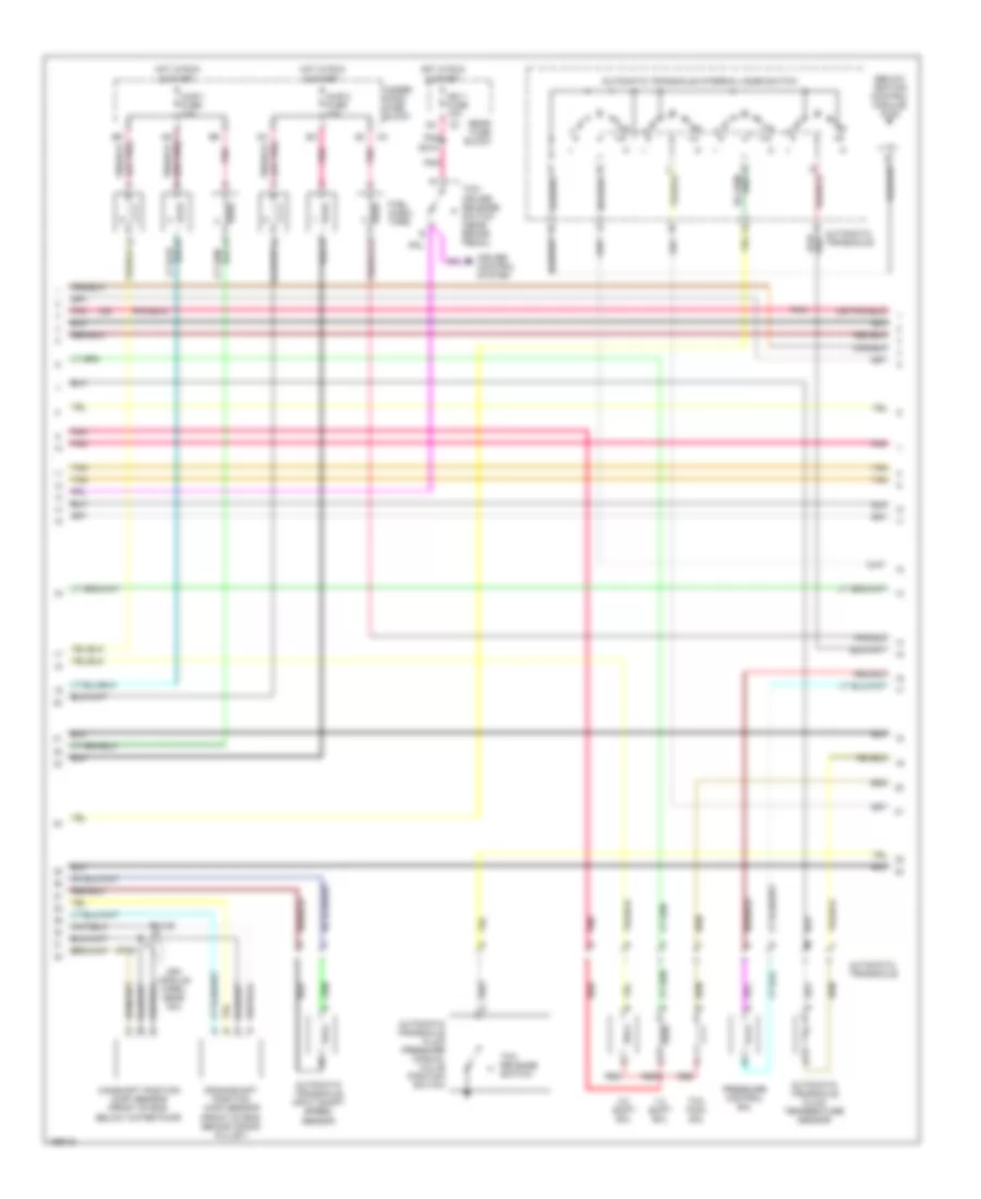 3.8L VIN K, Engine Performance Wiring Diagram (2 of 4) for Buick LeSabre Limited 2003