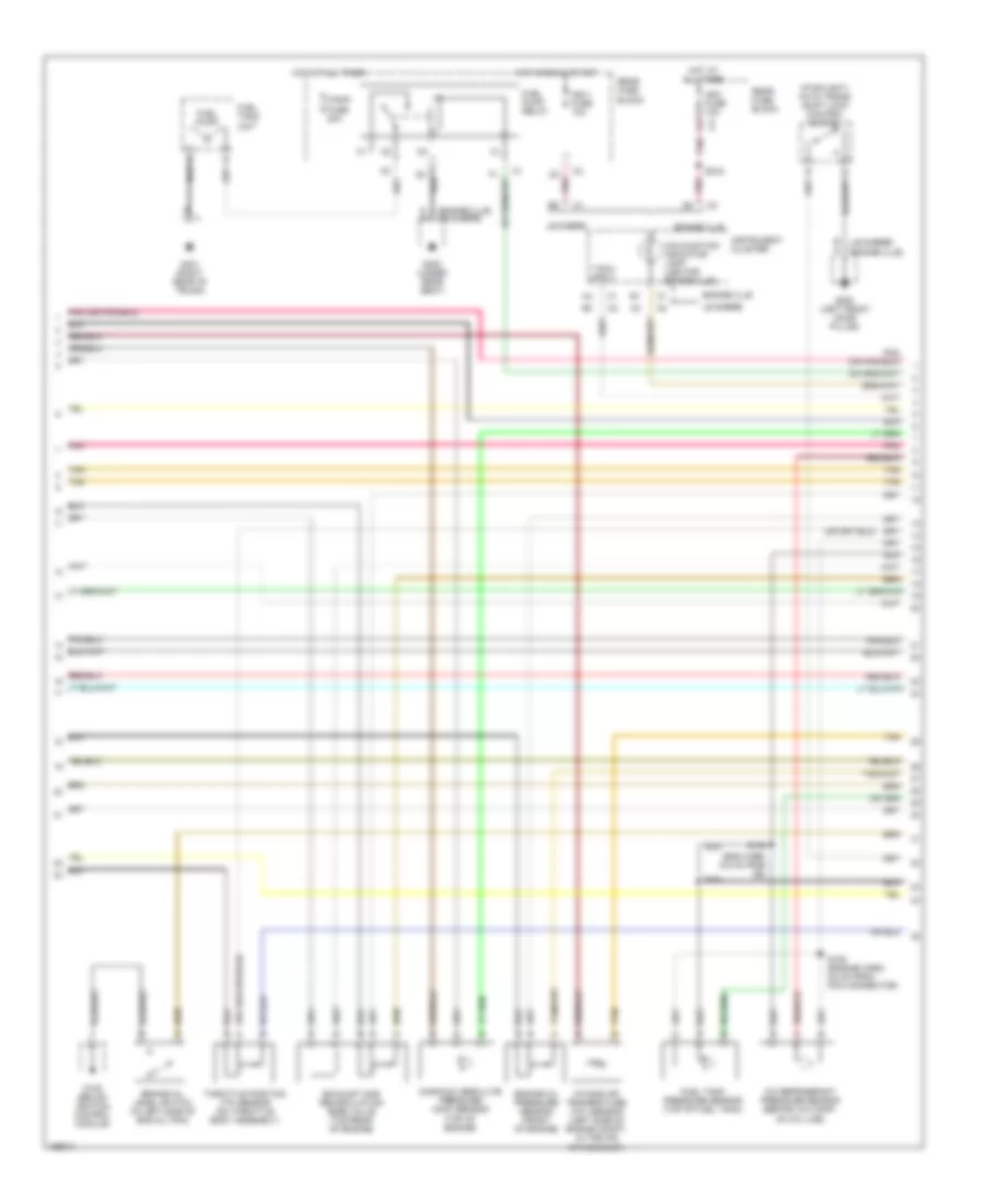 3.8L VIN K, Engine Performance Wiring Diagram (3 of 4) for Buick LeSabre Limited 2003