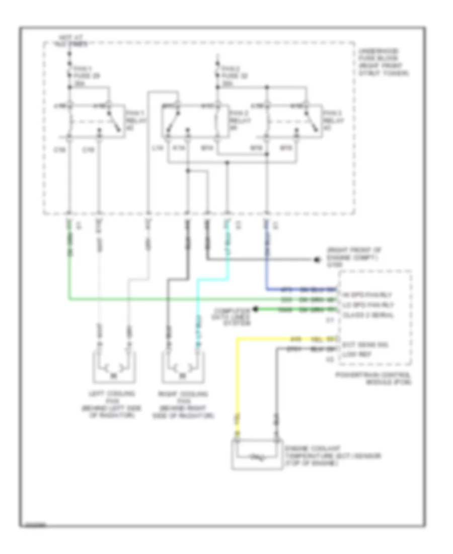 3 8L VIN 2 Cooling Fan Wiring Diagram for Buick Allure CX 2009
