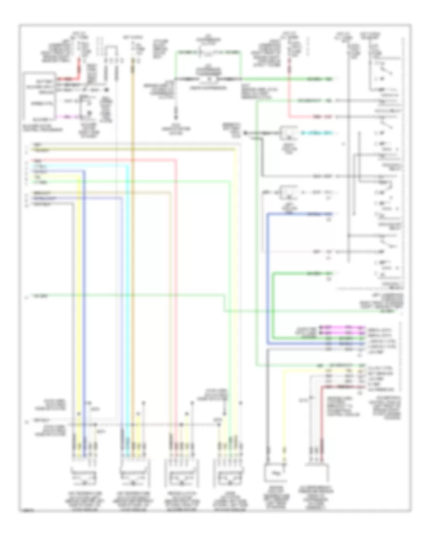 Automatic AC Wiring Diagram (2 of 3) for Buick Park Avenue 2003