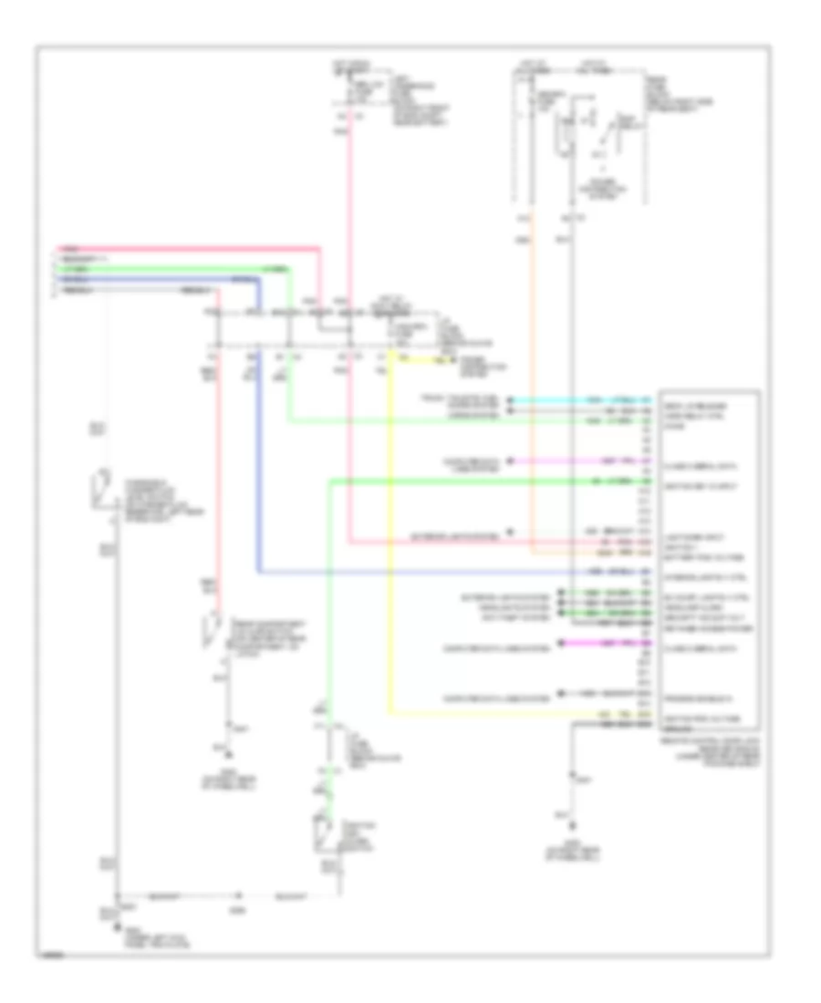 Body Control Modules Wiring Diagram (2 of 2) for Buick Park Avenue 2003
