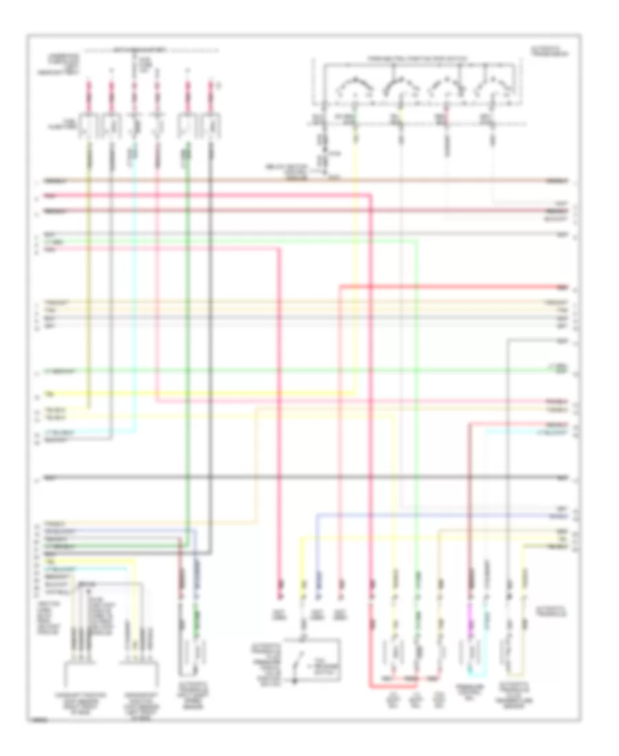 3.8L VIN 1, Engine Performance Wiring Diagram (2 of 4) for Buick Park Avenue 2003
