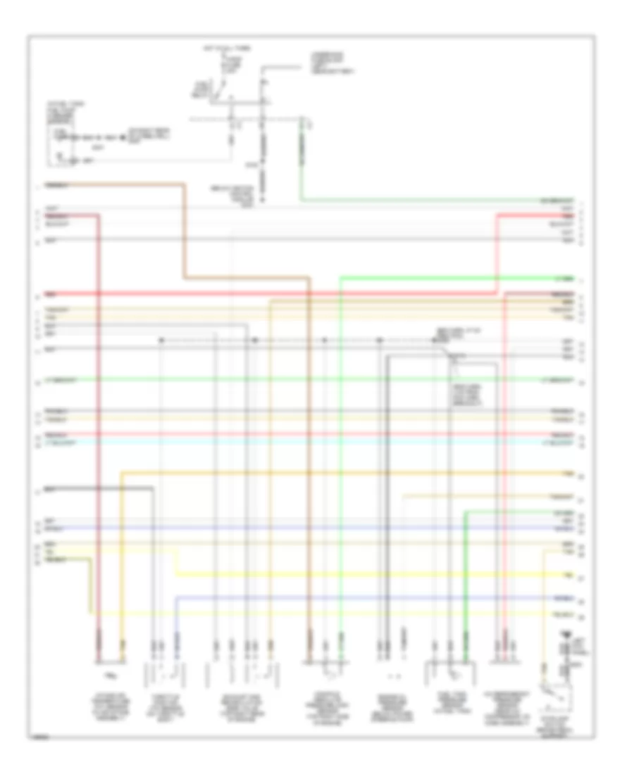 3.8L VIN 1, Engine Performance Wiring Diagram (3 of 4) for Buick Park Avenue 2003