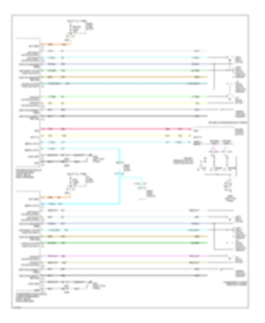 Memory Mirrors Wiring Diagram for Buick Park Avenue 2003