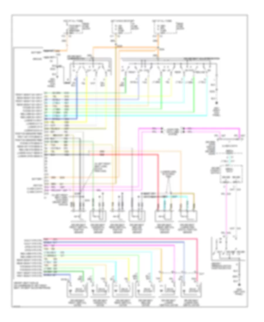 Memory Seat Wiring Diagram for Buick Park Avenue 2003
