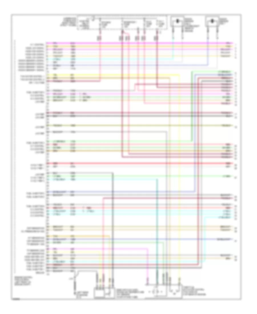 5 3L VIN C Engine Performance Wiring Diagram 1 of 5 for Buick Allure CXL 2009