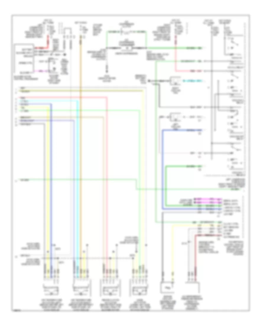 Automatic A C Wiring Diagram 2 of 3 for Buick Park Avenue Ultra 2003