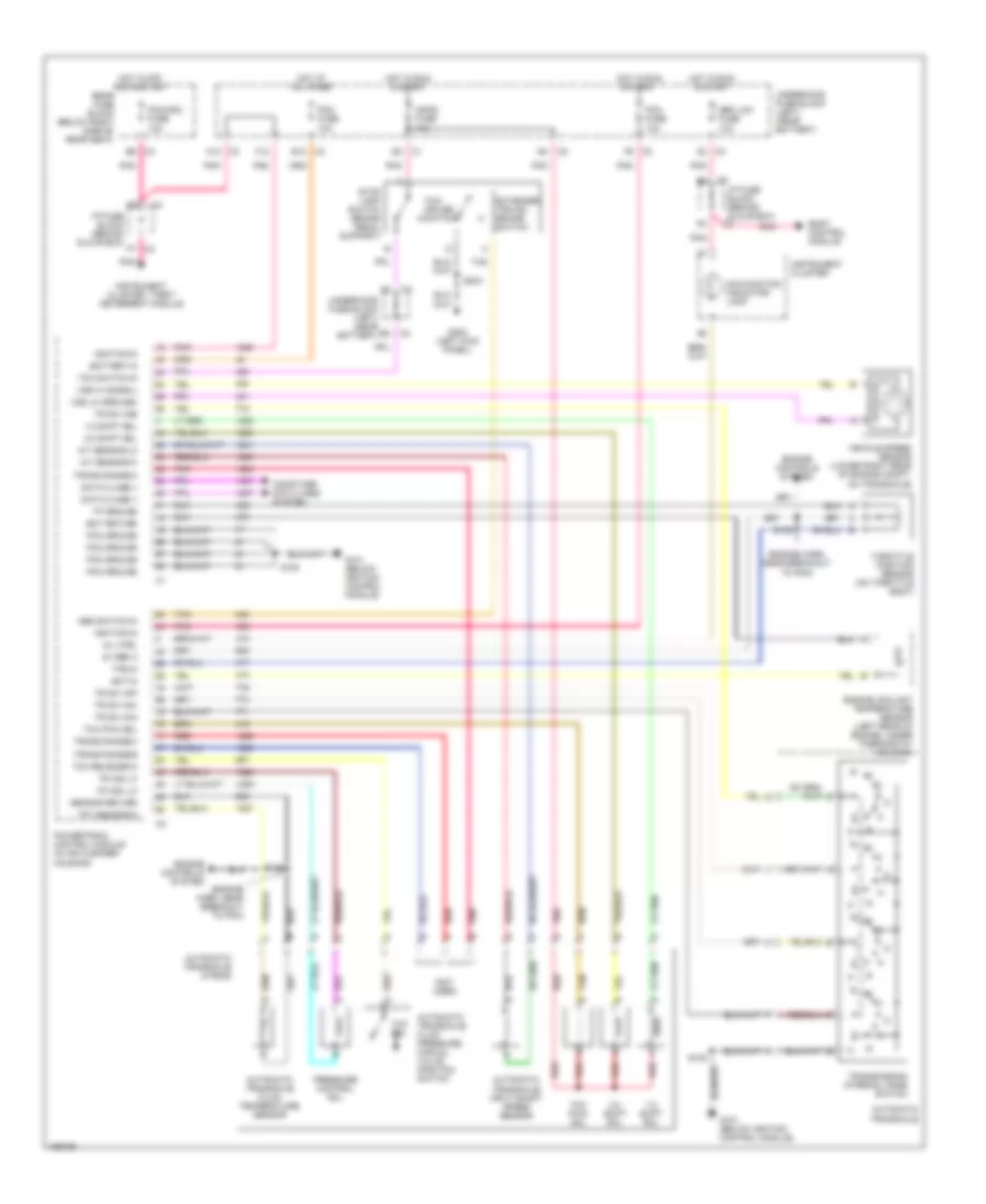3 8L VIN 1 A T Wiring Diagram for Buick Park Avenue Ultra 2003