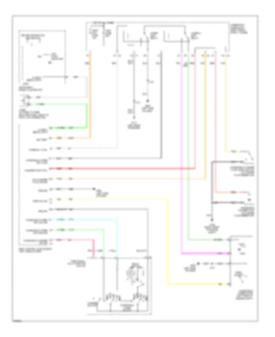 5.3L VIN C, WiperWasher Wiring Diagram for Buick Allure CXS 2009