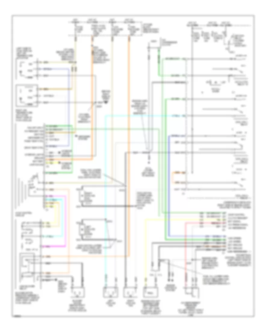 Manual AC Wiring Diagram for Buick Regal GS 2003