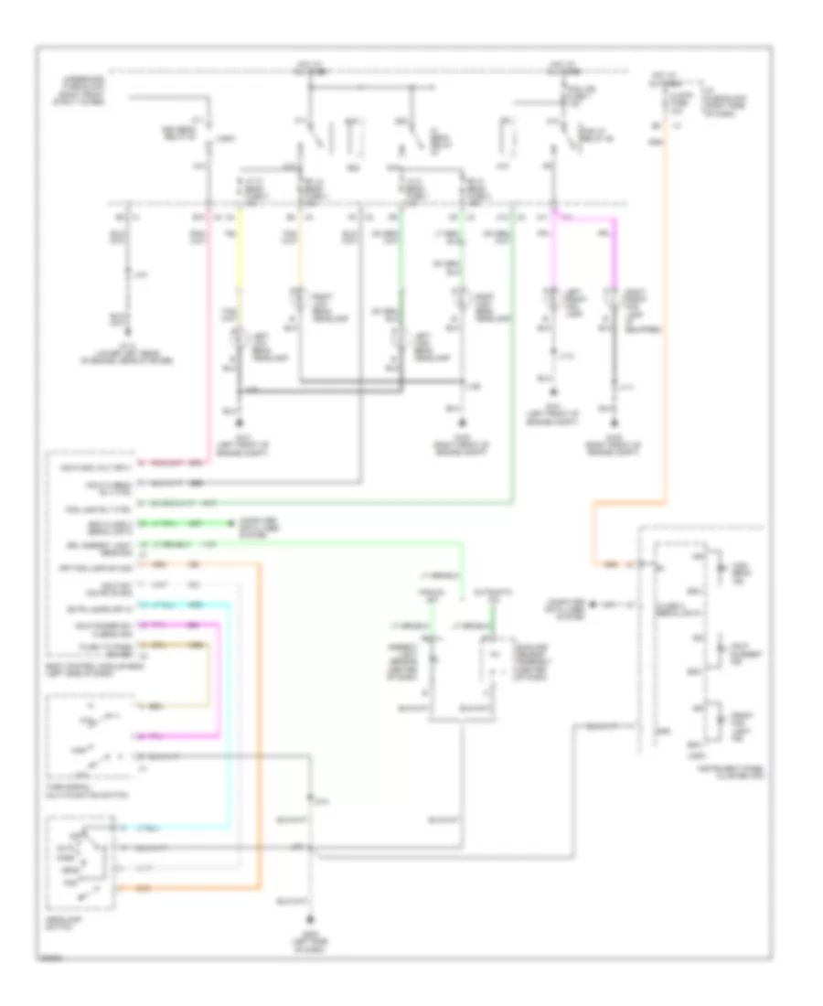 3 8L VIN 2 Headlights Wiring Diagram for Buick Allure Super 2009