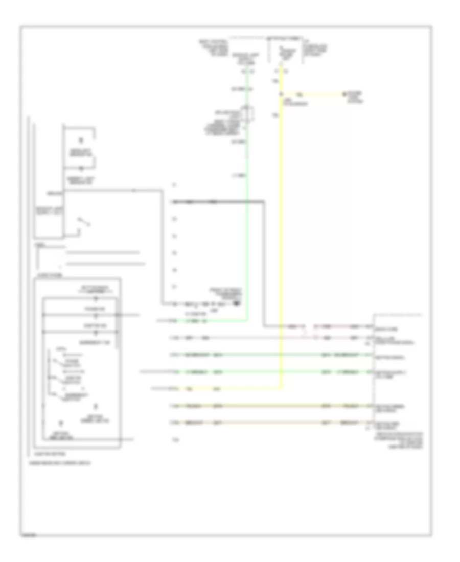 Electrochromic Mirror Wiring Diagram for Buick Allure Super 2009