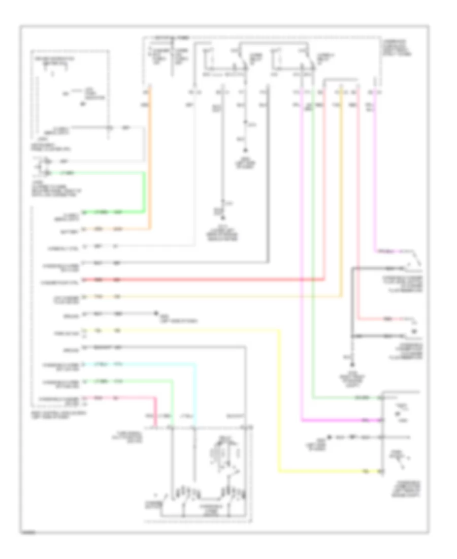 3 8L VIN 2 Wiper Washer Wiring Diagram for Buick Allure Super 2009