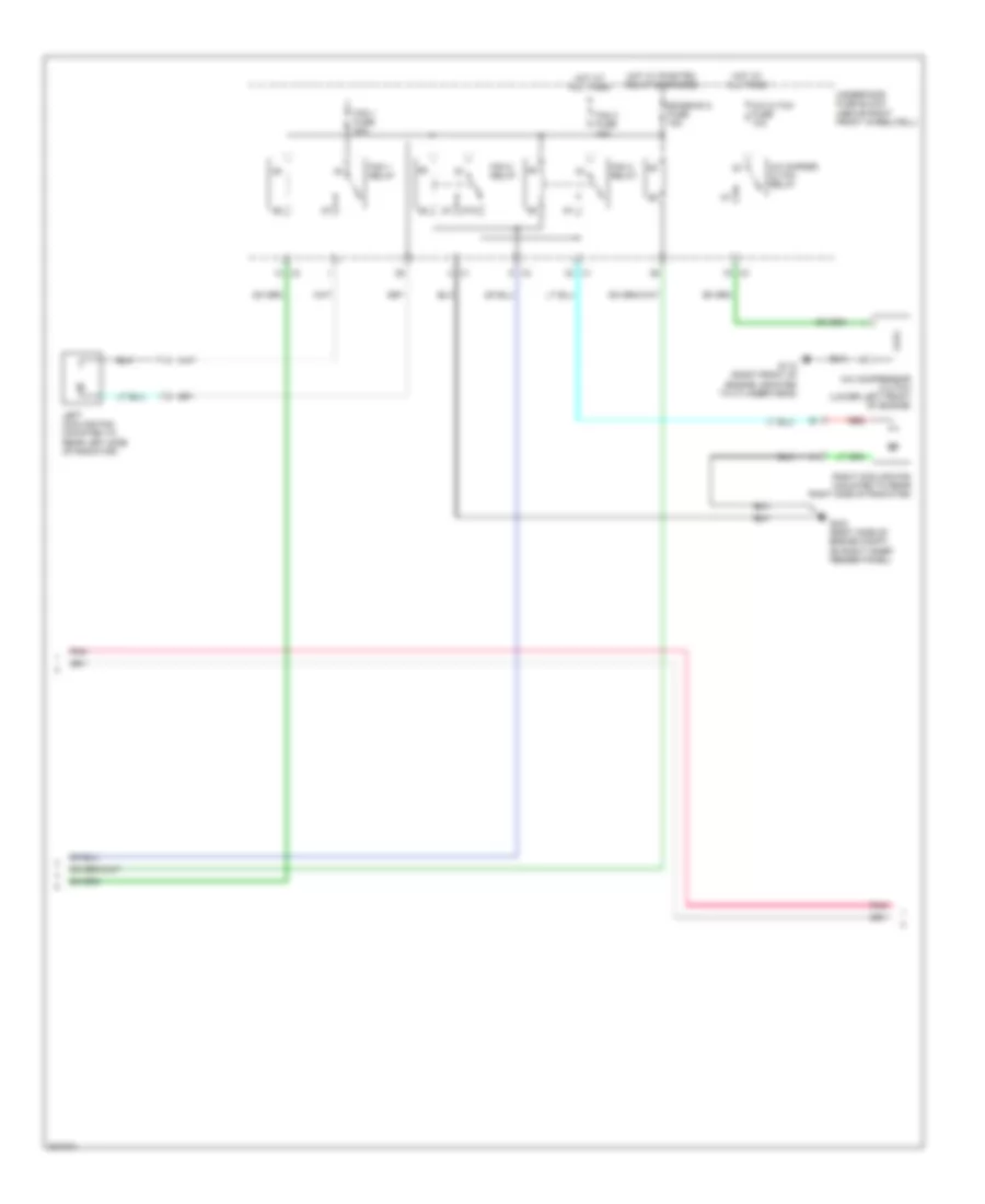 Automatic A C Wiring Diagram 2 of 4 for Buick Enclave CX 2009