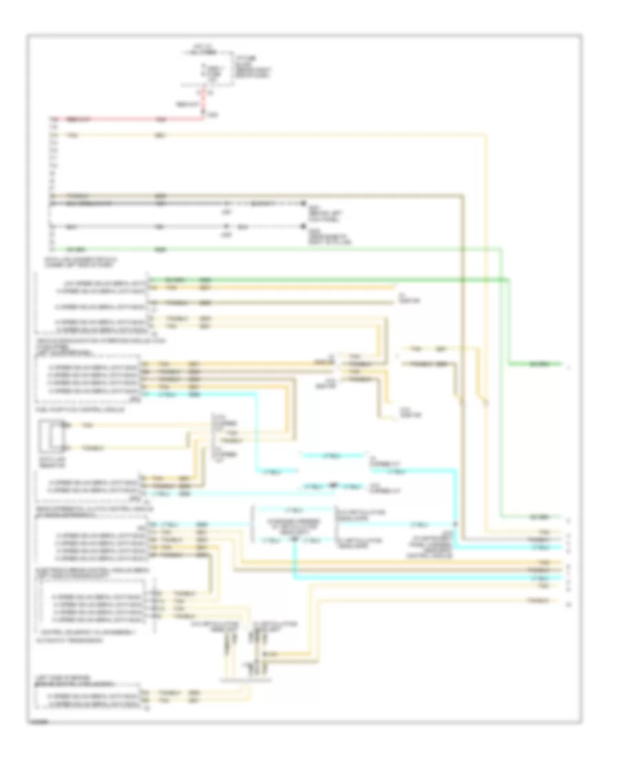 Computer Data Lines Wiring Diagram 1 of 2 for Buick Enclave CXL 2009