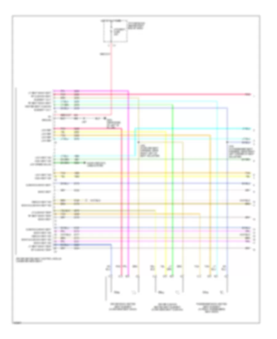 Heated Seats Wiring Diagram without Memory 1 of 2 for Buick Enclave CXL 2009