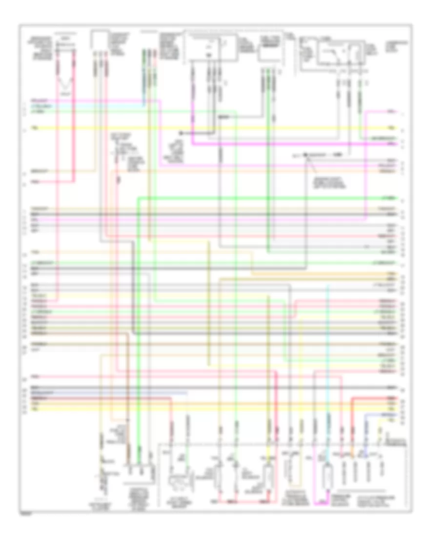 3 4L VIN E Engine Performance Wiring Diagram 2 of 4 for Buick Rendezvous CXL 2003