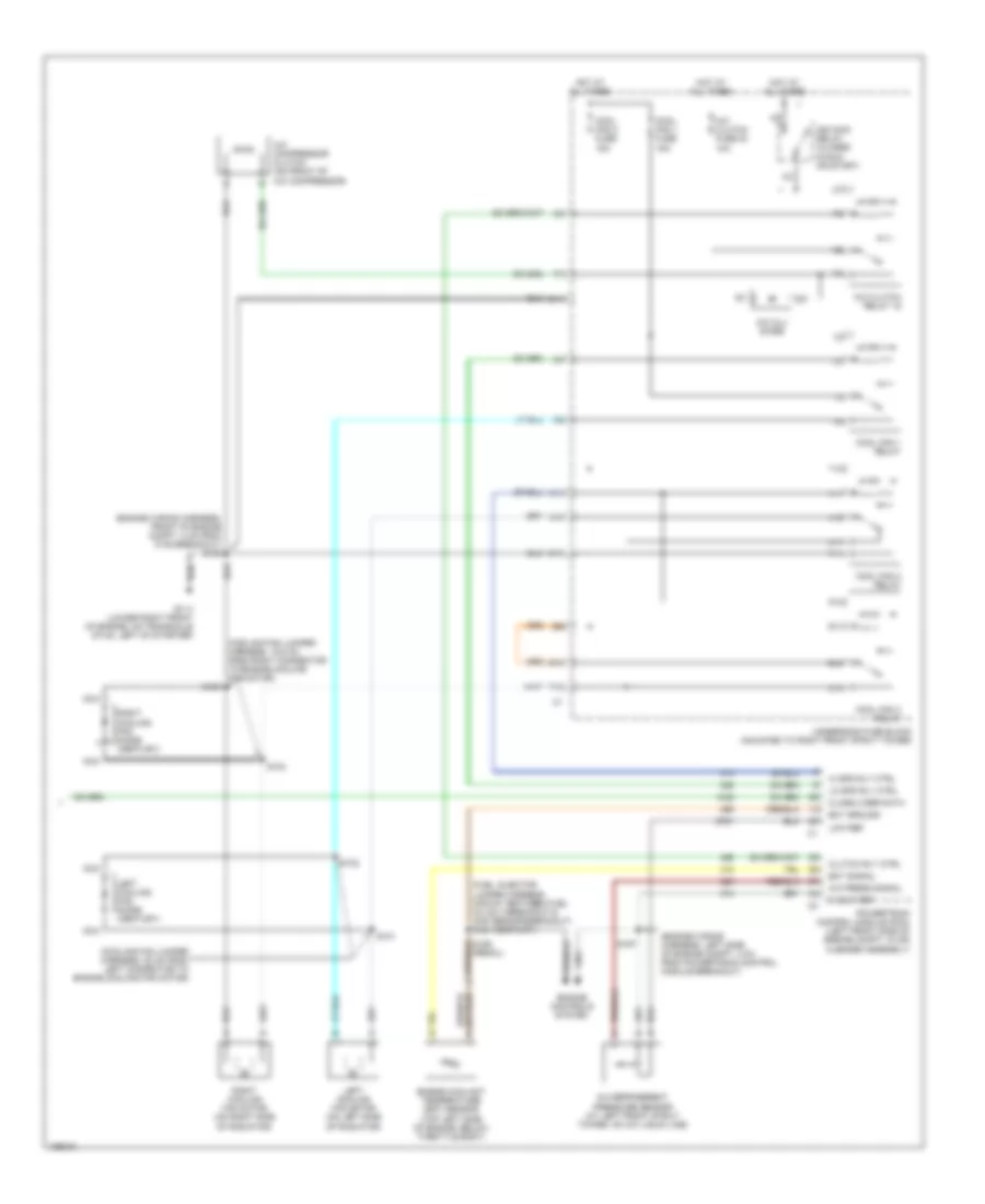 Automatic AC Wiring Diagram (2 of 2) for Buick Century 2004