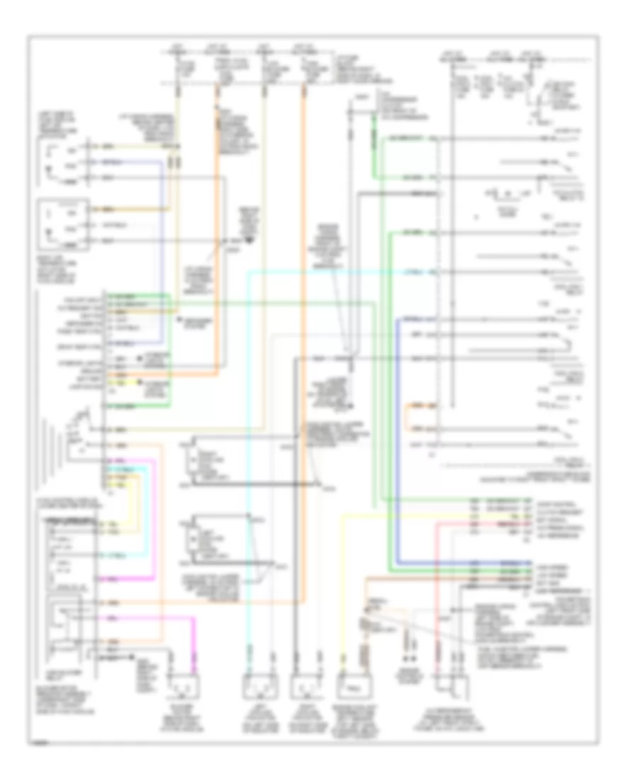 Manual AC Wiring Diagram for Buick Century 2004