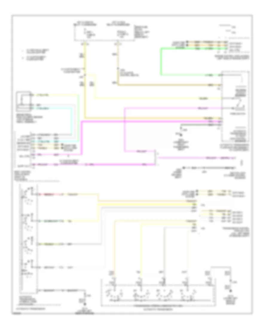 Shift Interlock Wiring Diagram for Buick Lucerne CX 2009