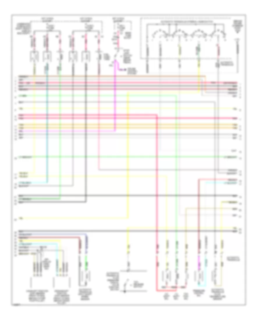 3.8L VIN K, Engine Performance Wiring Diagram (2 of 4) for Buick LeSabre Limited 2004