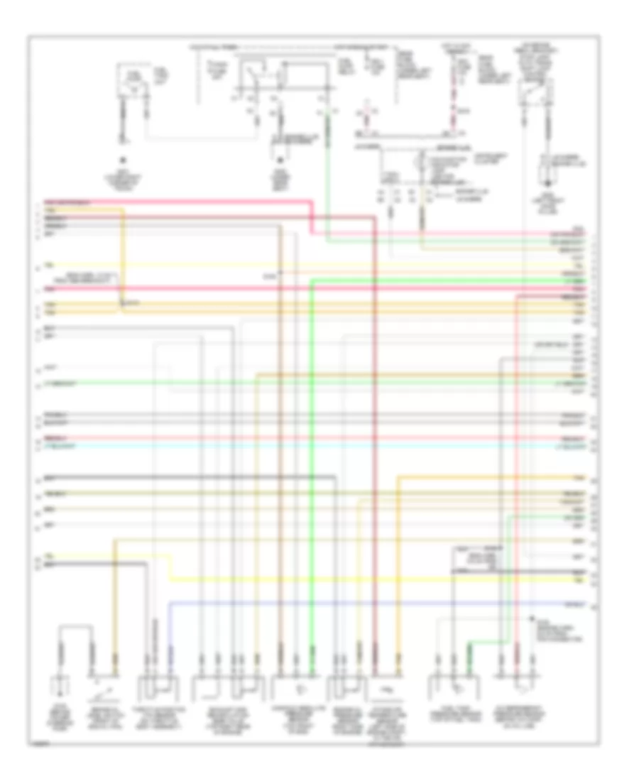3.8L VIN K, Engine Performance Wiring Diagram (3 of 4) for Buick LeSabre Limited 2004