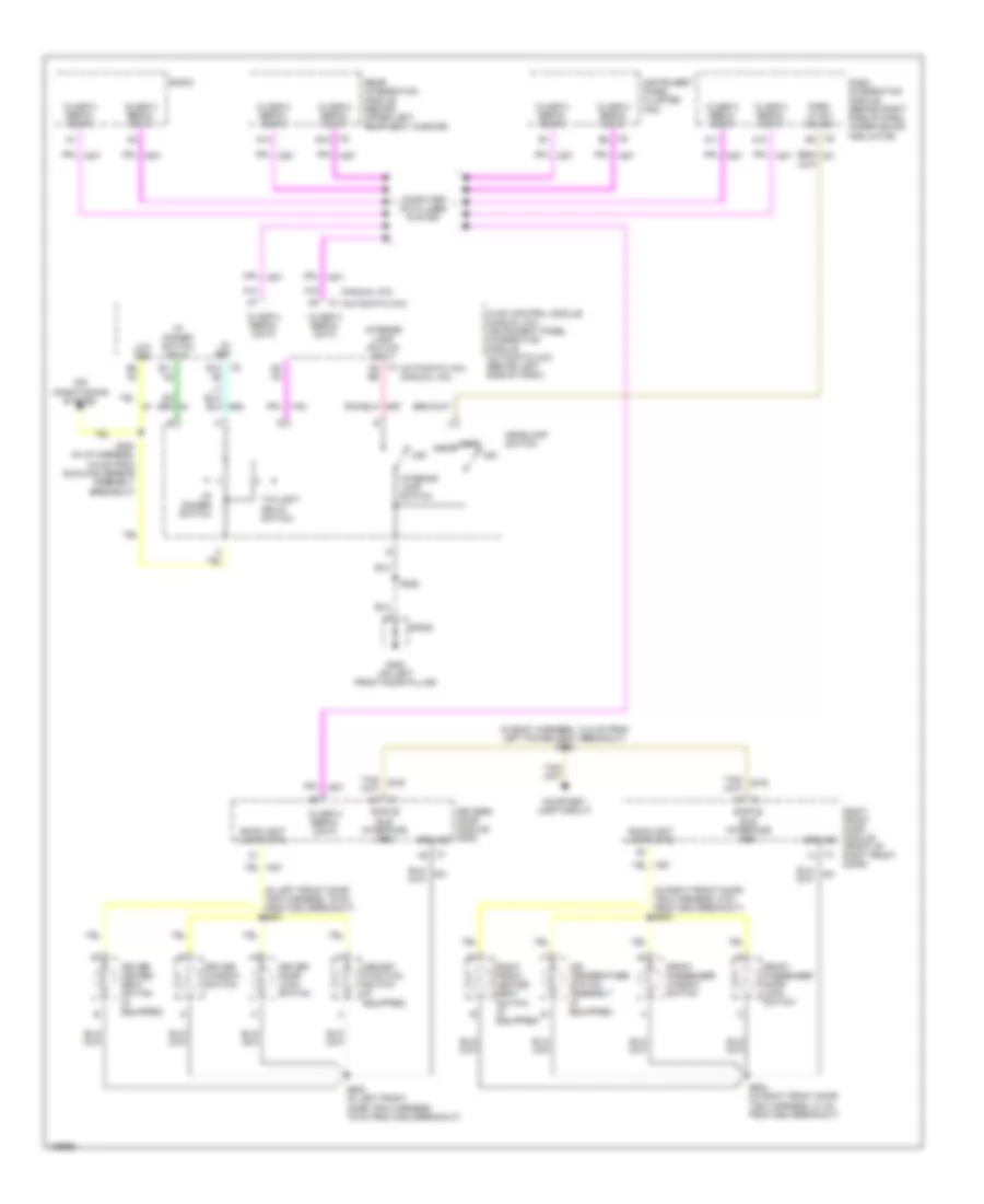 Instrument Illumination Wiring Diagram 2 of 2 for Buick LeSabre Limited 2004