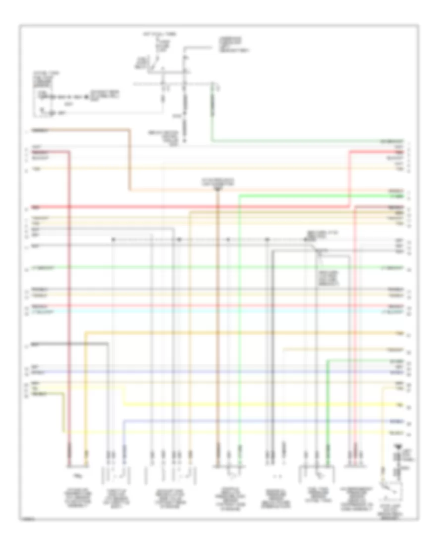 3.8L VIN 1, Engine Performance Wiring Diagram (3 of 4) for Buick Park Avenue 2004