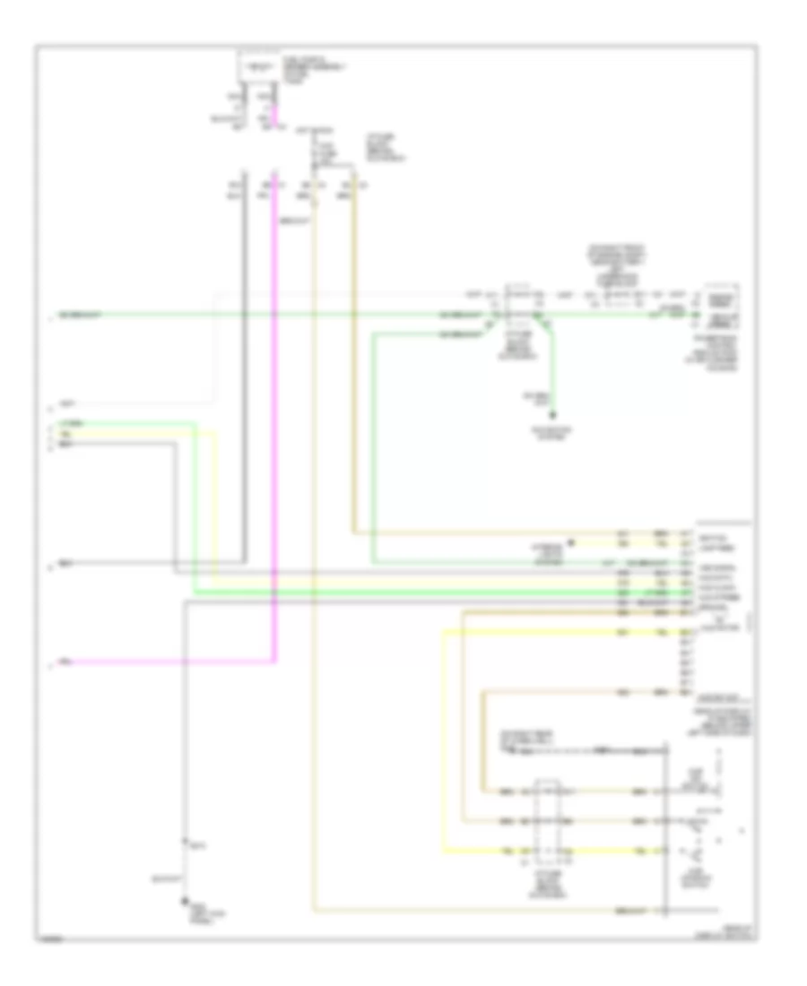 Instrument Cluster Wiring Diagram 2 of 2 for Buick Park Avenue 2004