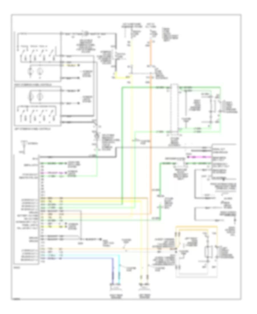 Base Radio Wiring Diagram for Buick Park Avenue 2004