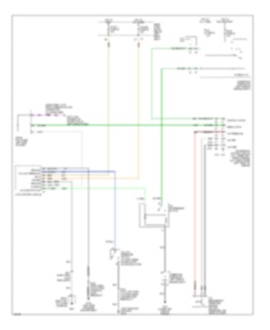 Compressor Wiring Diagram for Buick Rainier 2004
