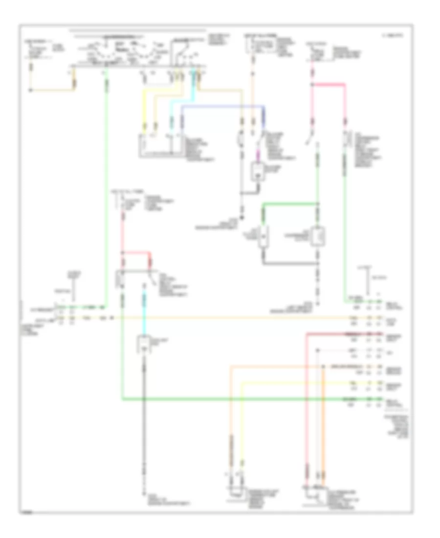 AC Wiring Diagram for Buick Skylark Limited 1996