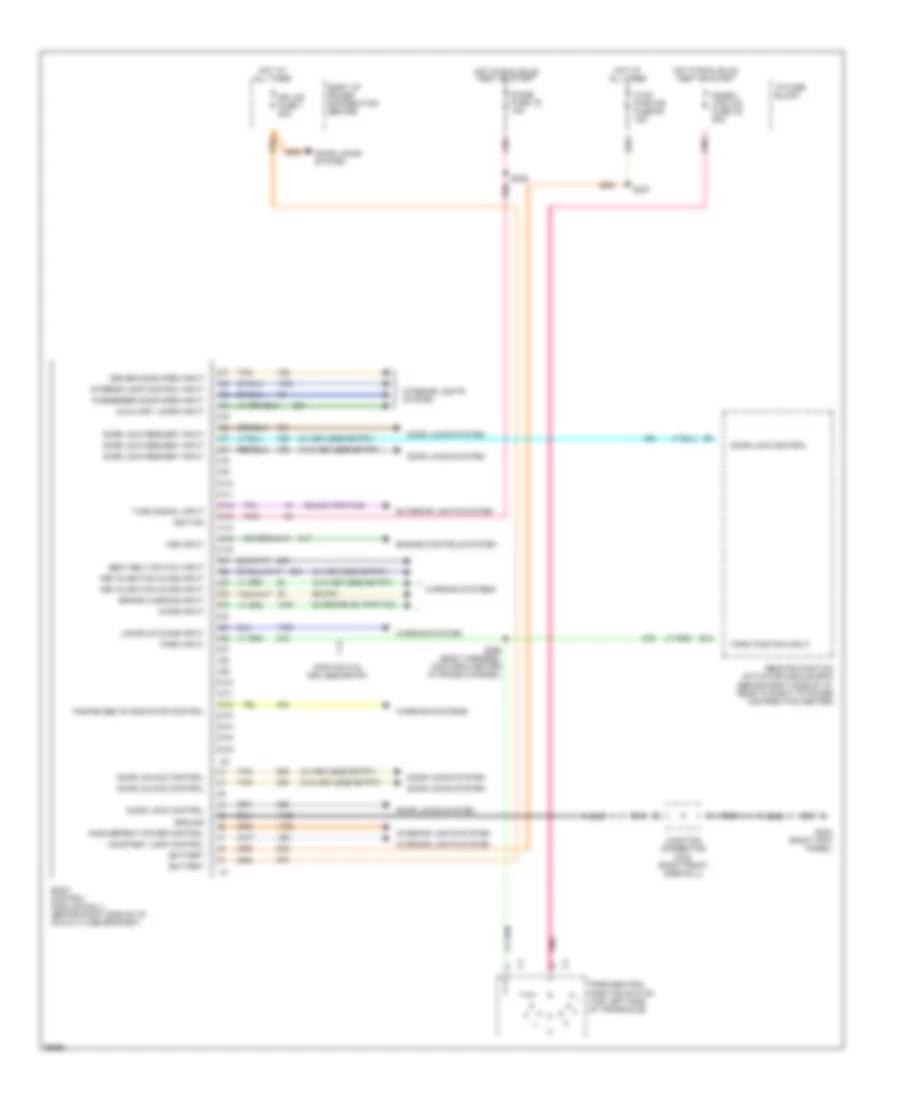 Body Computer Wiring Diagrams for Buick LeSabre Custom 1997