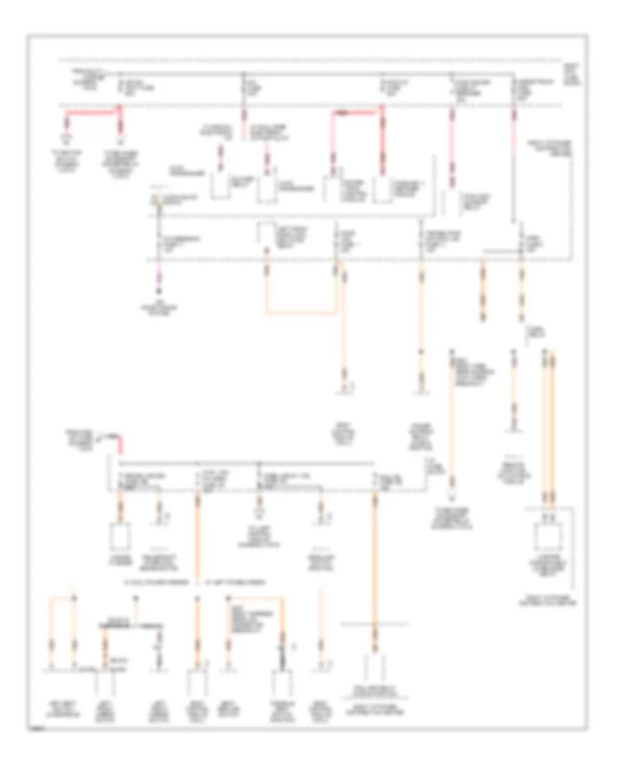 Power Distribution Wiring Diagram (2 of 6) for Buick LeSabre Custom 1997