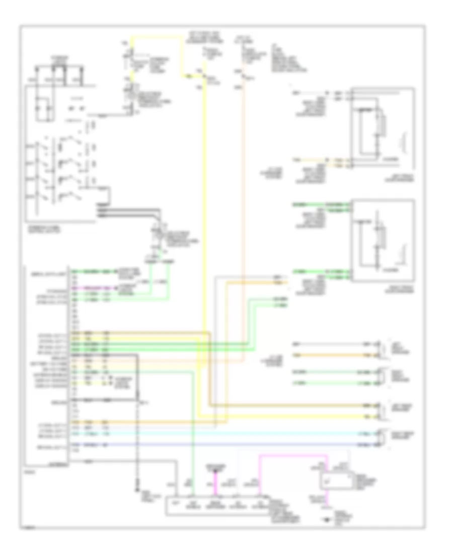 Radio Wiring Diagrams for Buick LeSabre Custom 1997