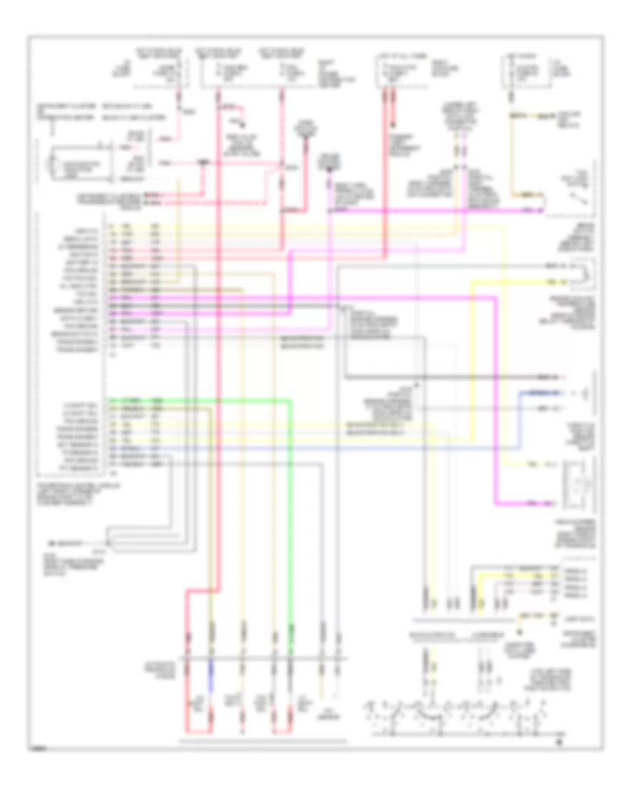 3 8L VIN K Transmission Wiring Diagram 4T60 E for Buick LeSabre Custom 1997