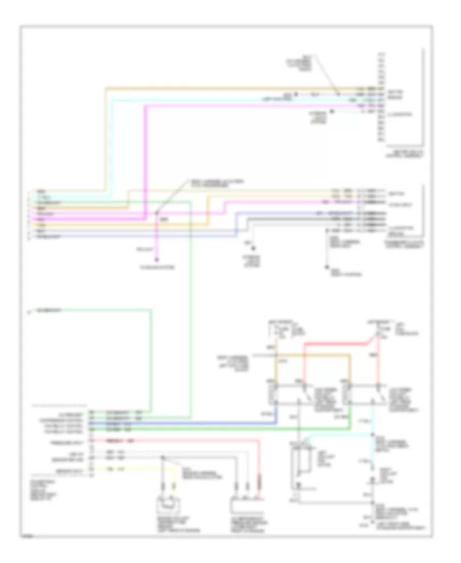 A C Wiring Diagram Auto A C 2 of 2 for Buick LeSabre Limited 1997