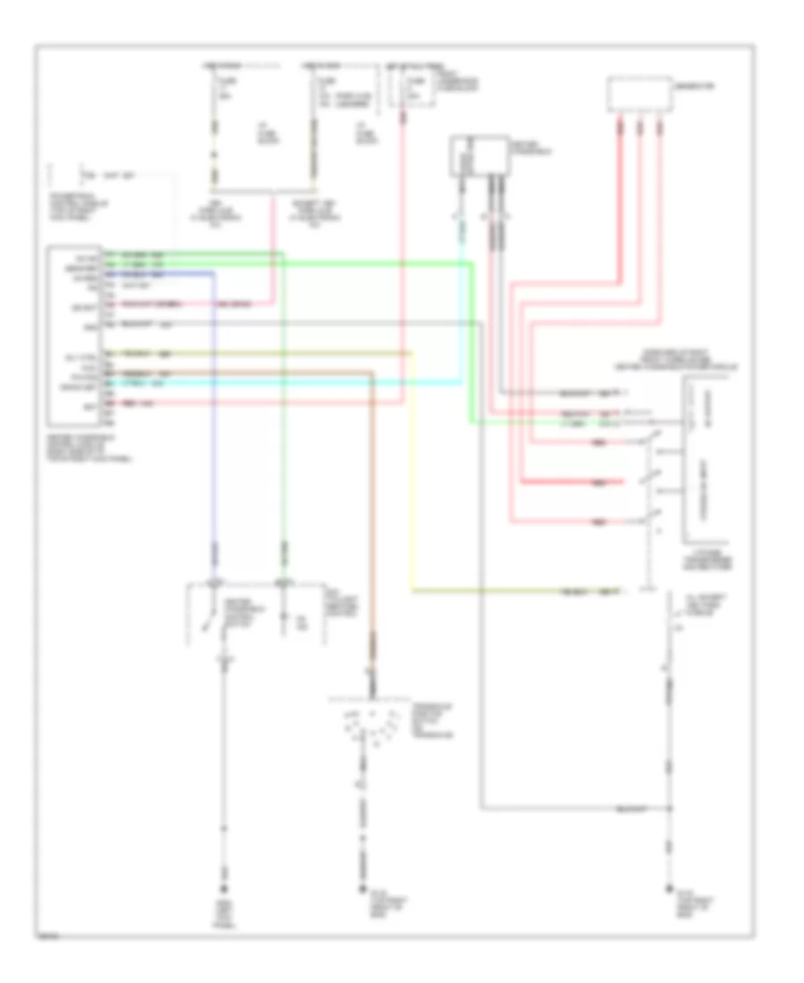 Heated Windshield Wiring Diagram for Buick LeSabre Limited 1992