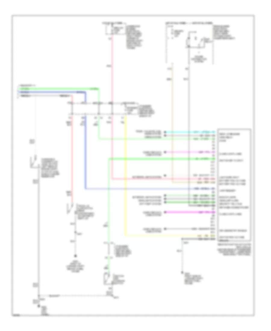 Body Computer Wiring Diagrams 2 of 2 for Buick Park Avenue 1997