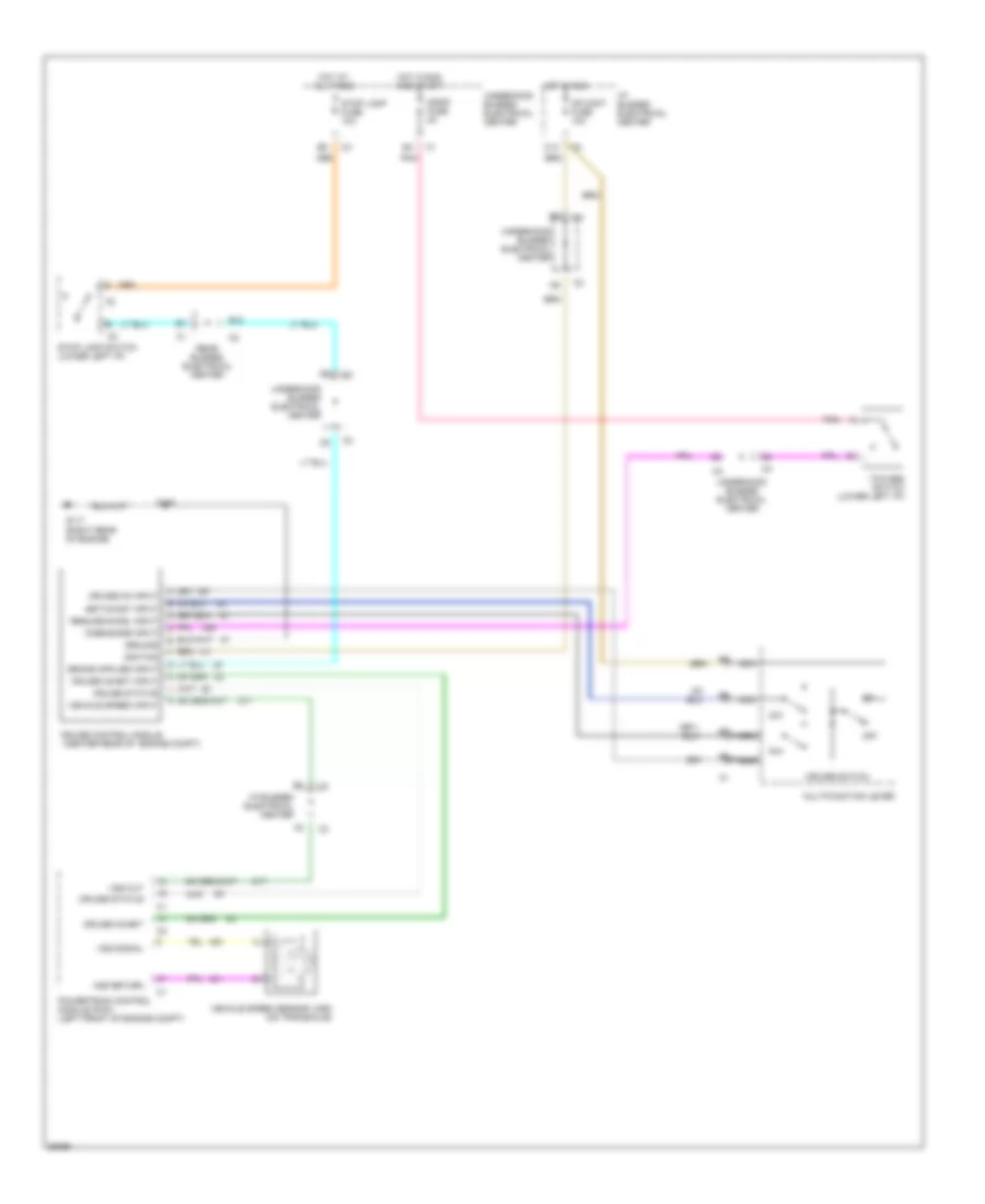 Cruise Control Wiring Diagram for Buick Park Avenue 1997