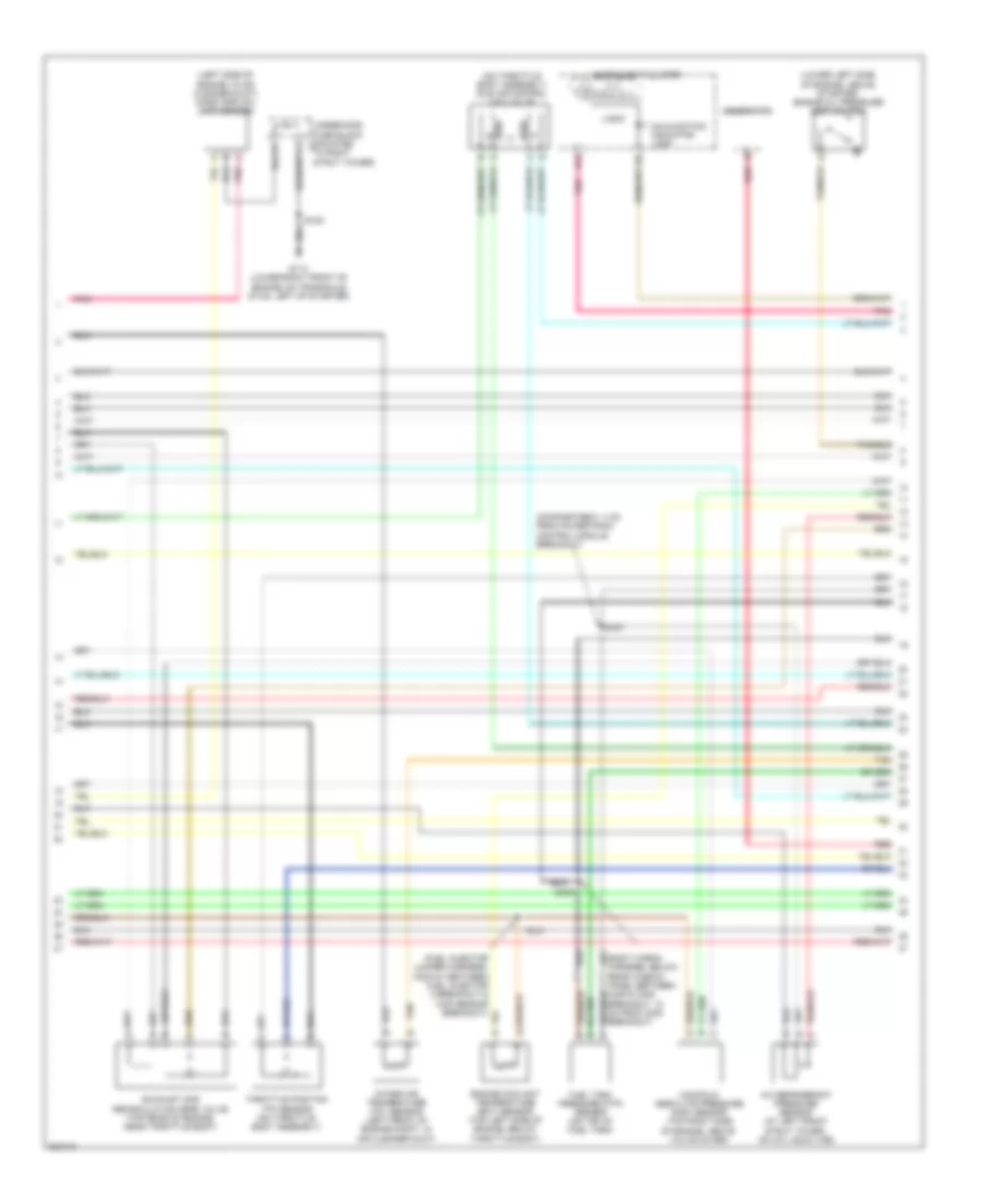 3 1L VIN J Engine Performance Wiring Diagram 3 of 4 for Buick Century 2005