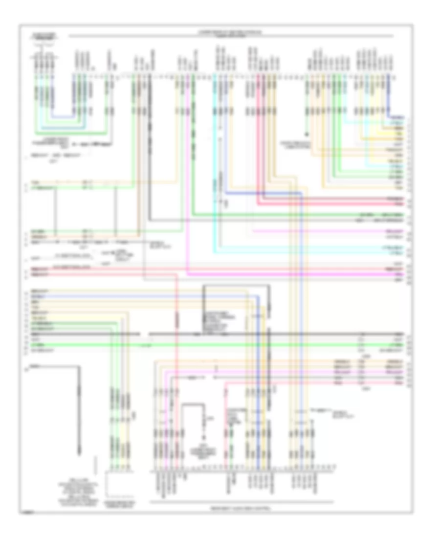 Navigation Wiring Diagram, withY91 & UQA, без UYS (2 из 4) для Cadillac Escalade Platinum 2014