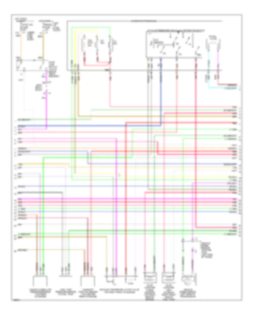 6.0L VIN N, Engine Performance Wiring Diagrams, withIsolated & Case Grounded HO2S Sensors (3 из 5) для Cadillac Escalade EXT 2002